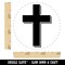 Cross with Shadow Christian Religion Rubber Stamp for Stamping Crafting Planners